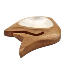 Dekoschalen aus Teakholz  – Delfin