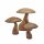 Set of 3 small mushrooms (28, 20, 15 cm)