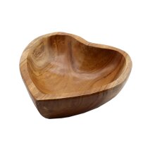 Holz-Schale Herz 20x20x6,5 cm