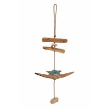 Wind chime "Turtle" blue