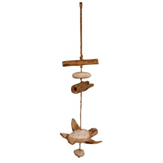 Wind chime "Turtle" white