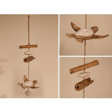 Wind chime "Turtle" white