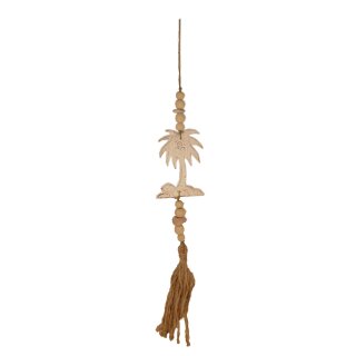 Windspiel Palme weiß 60 cm