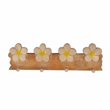 Gaderobenhaken Frangipani-Blüte