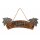 Maritimes Holzschild „RELAX“ mit Palmen