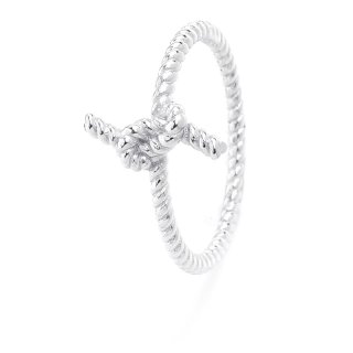 Ring "Knoten", Silber, in verschiedenen Größen
