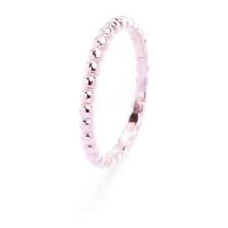 Ring, Silber, roséfarben, U 52 mm