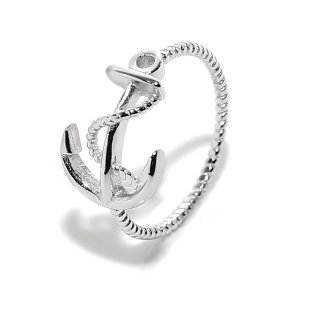 Ring "Anker", 925er Silber, in verschiedenen Größen