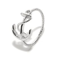 Ring "Anker", 925er Silber, U 52 mm