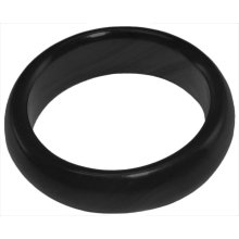 Ring schwarz, Breite: 4 mm, Größen sortiert