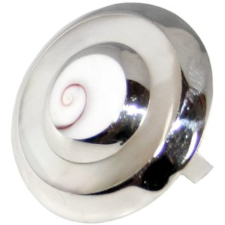 Ring, Silber, Shivaauge, Perlmutt, Ø 28 mm, freie Größe