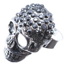 Ring "Skull", 35 x 20 mm, flexible...