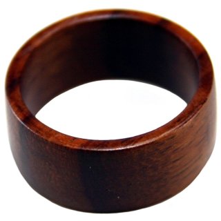 Ring aus Sonoholz, Höhe: ca. 7 mm, sortiert