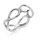 Ring "Infinity", 925er Silber, U 60 mm