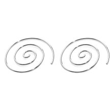 Ohrringe Paar "Spirale", 925 Silber, Ø:...