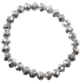 Glitzerarmband, metallic