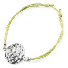 Armband "Blume des Lebens", 925 Silber und...