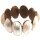 Armband Holz, mit Muscheln besetzt