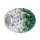 Charms Silber, Länge: 17 mm, Ø innen 5 mm "grün/weiß"