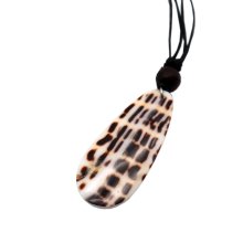 Halskette aus Tigerkauri, Länge: 50 mm