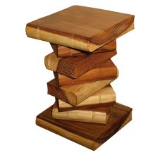 Stool Books stack, height 50 cm