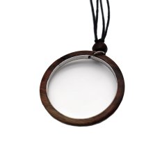 Necklace Sonohwood, stainless steel