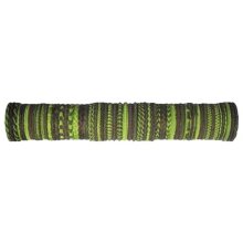 Armband aus Baumwolle, grün/braun