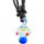 glass pendant necklace