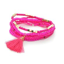 Armband, 3er Set, Farbe: pink