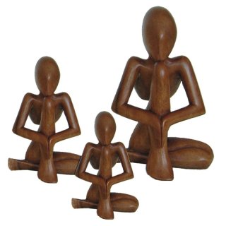 Sculpture, meditating