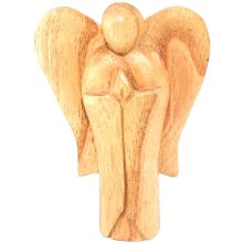 Engel, aus Holz, Höhe: 5 cm