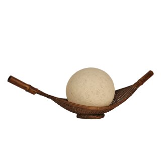 Lamp with bamboo