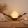 Lamp with bamboo