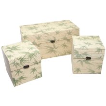 Bambus-Box "Blätter"