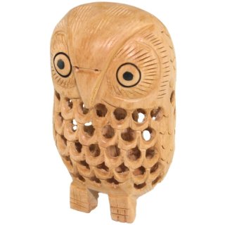 Owl, wood, 5 cm