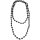 Halskette, Länge ca. 135 cm, schwarz