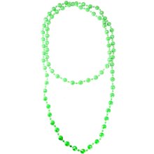 Halskette, Länge ca. 135 cm, grün