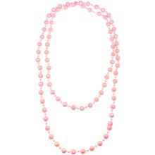 Halskette, Länge ca. 135 cm, pink