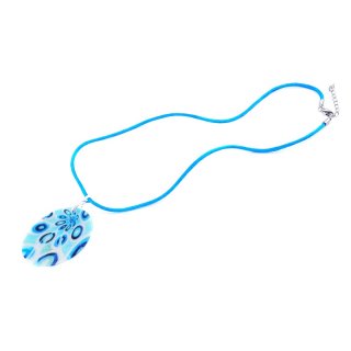Halskette mit Anhänger "Turquoise"  Ø 50 mm
