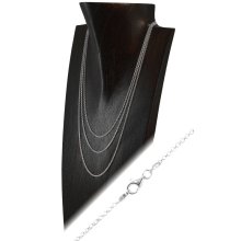 Halskette 925er Silber, mit Karabiner, Ø 1,8 mm,...