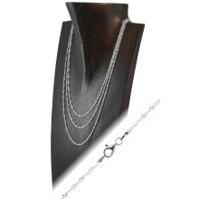 Halskette 925er Silber, mit Karabiner, Ø 2,1 mm,...