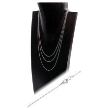 Halskette 925 Silber, Ø: 1,3 mm, Länge: 40 cm