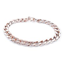 Halskette, rosé gold, 50 cm lang