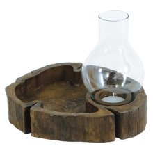 Schale Tea light holder and Glas, Ø 20 cm