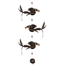 Wind chimes Mobile "Birds" wood, length: 81 cm