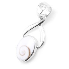 Anhänger, aus Silber mit Shivaauge