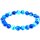 Armband aus blauem Achat