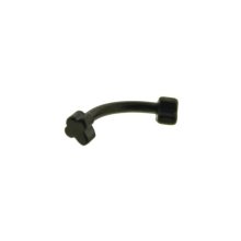 Banana "Kreuz" schwarz 8mm