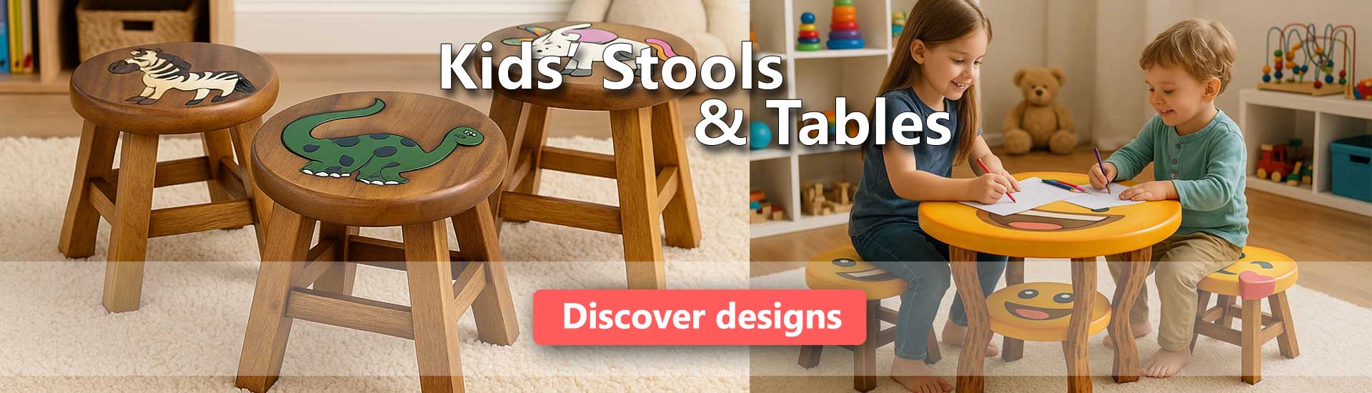 Kids’ Stools & Tables